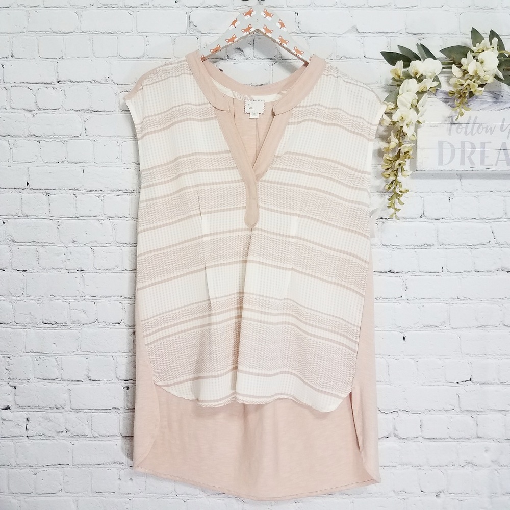 Anthropologie Postmark Sleeveless Blouse | M